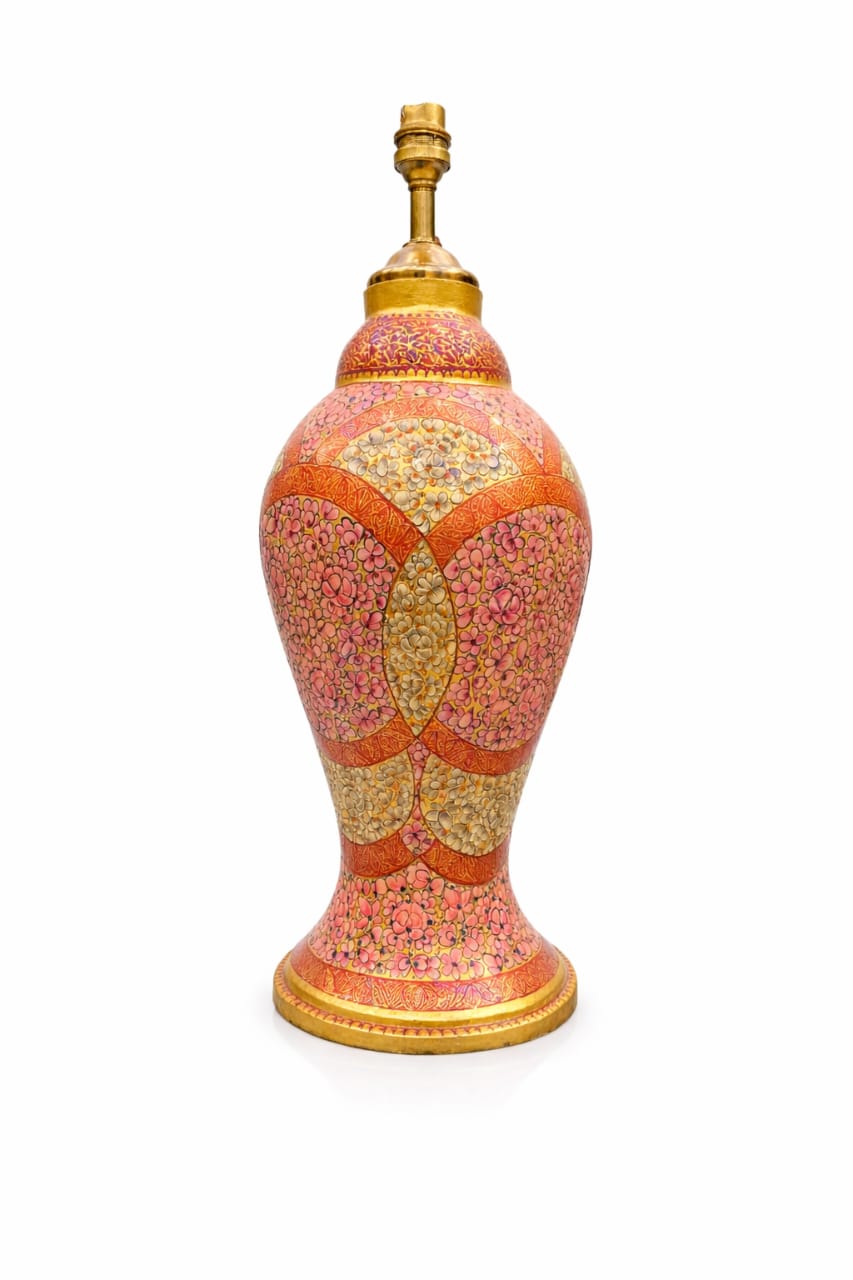 Kashmiri Paper-Mache lamp