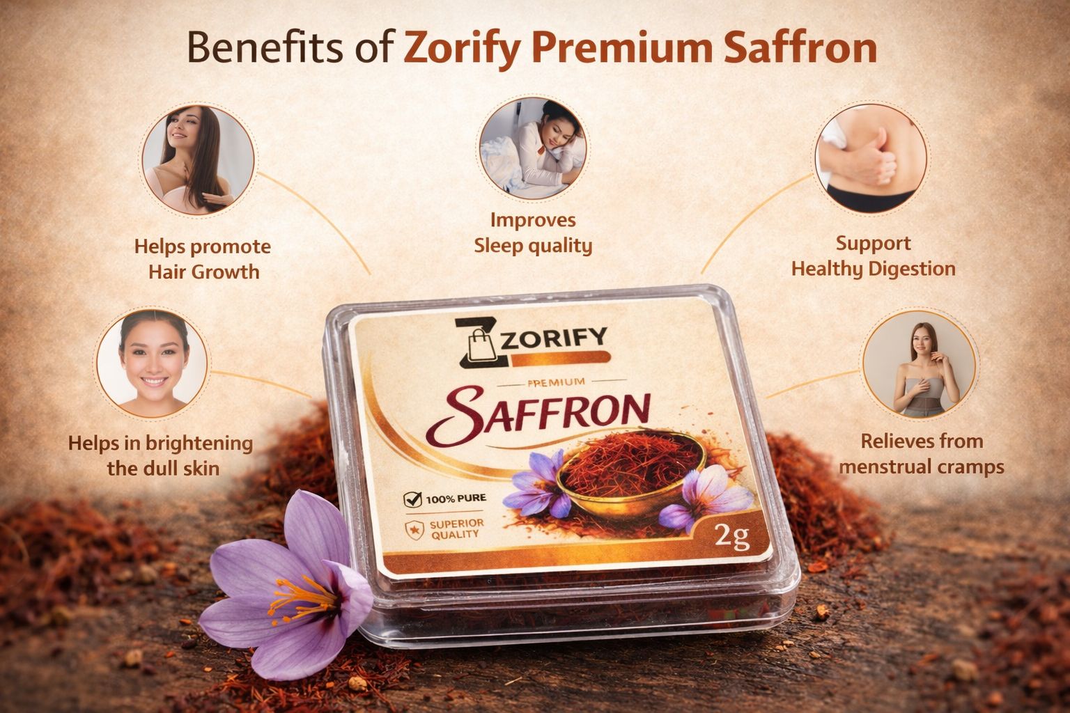 Kashmiri Mongra Saffron