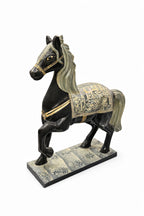 Handcrafted Kashmiri paper mache horse