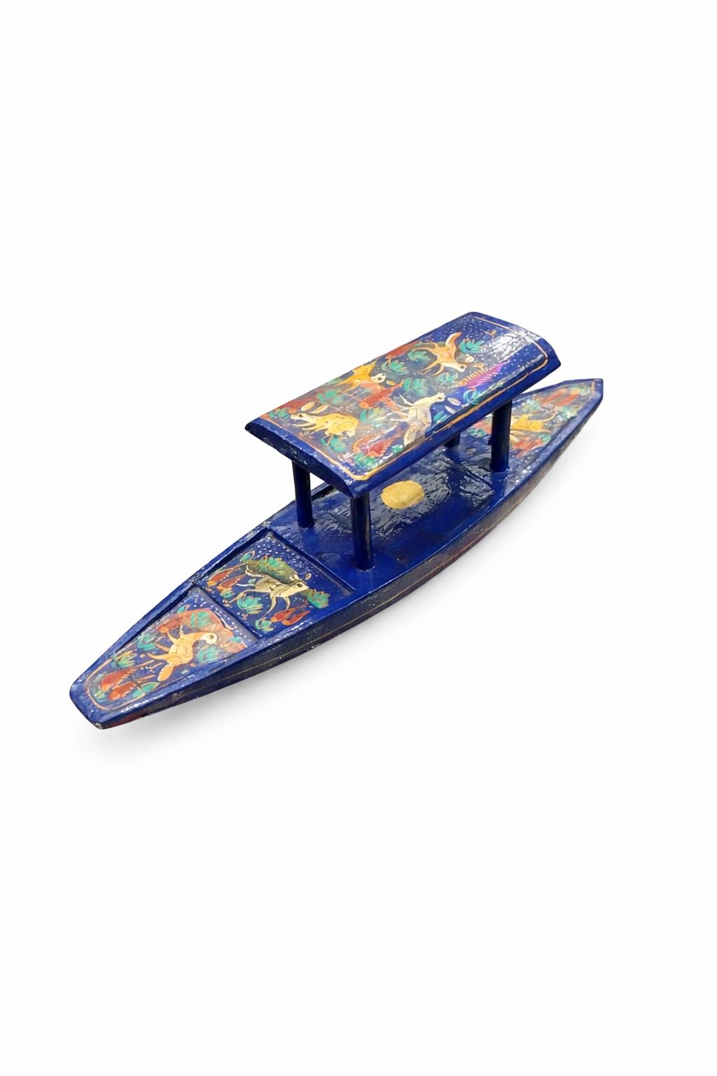 Handcrafted kashmiri shikara