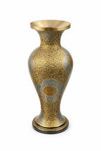 Handcrafted paper mache vase